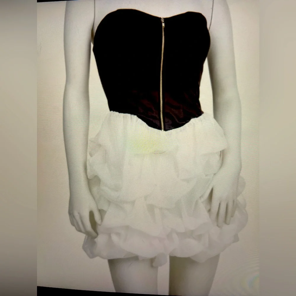 BEBE Corset Prom Dress size S NEW WITH TAGS vintage item - Picture 7 of 7